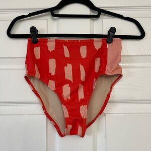 Nani Swimwear zip pocket high waisted swim bottoms | Size XS